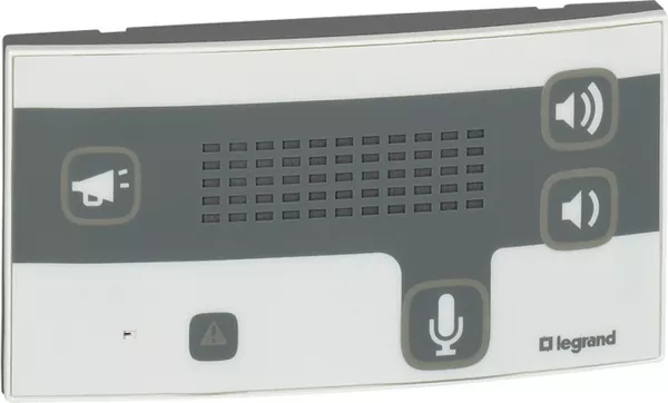 legrand-bloc de porte phonie mosaic appel infirmi�re pour communication avec chambres (076608)