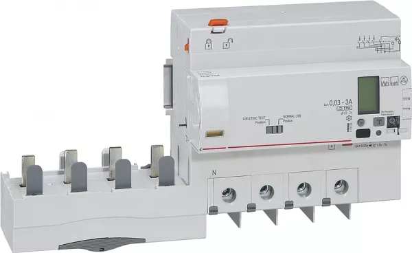 legrand-bloc diff adapt dx�-� vis-4p- 400v~-mesure- 125 a - typef - 30/3000ma - 7,5 m (410659)