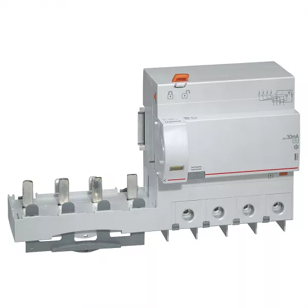 legrand-bloc diff adaptable � vis dx� pour disj 1,5 module/p�le 4p 125a typeac 30ma (410624)