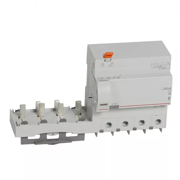 legrand-bloc diff adaptable vis dx� pour disj. 1,5 mod/p�le - 4p 400v~ 125a typeac 300ma (410628)