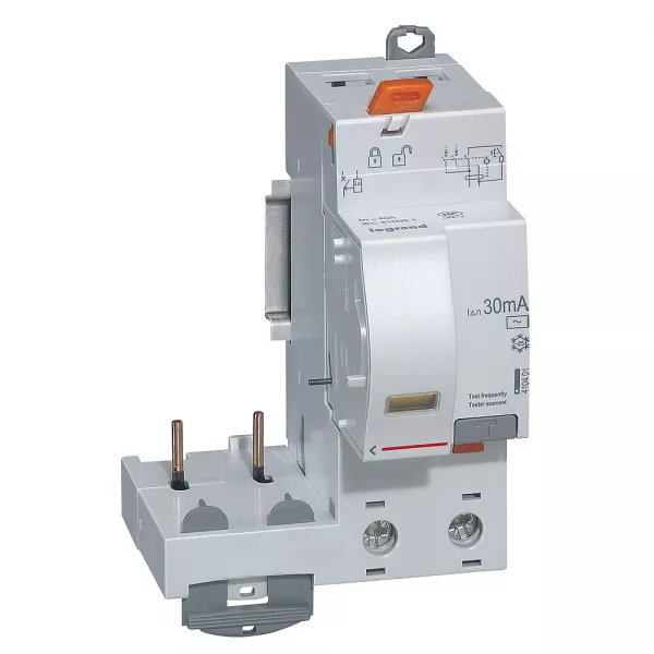 legrand-bloc diff adaptable vis dx� pour disj 1 mod/p�le -2p 230 � 400v~ 40a typeac 30ma (410401)