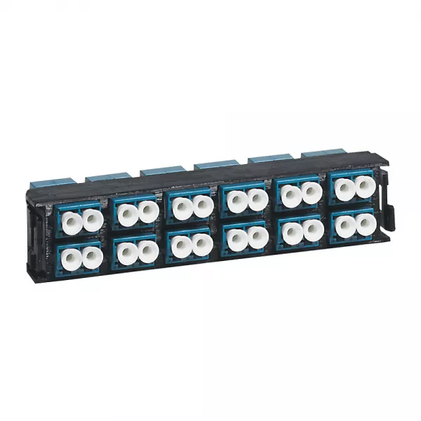 legrand-bloc fibre optique monomode lcs� lc duplex haute densit� pour 24 fibres (032115)