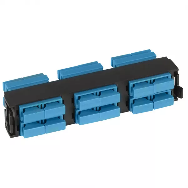 legrand-bloc fibre optique monomode lcs� sc duplex haute densit� pour 12 fibres (032111)