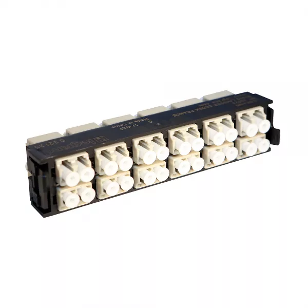 legrand-bloc fibre optique multimodes lcs� lc duplex haute densit� pour 24 fibres (032125)