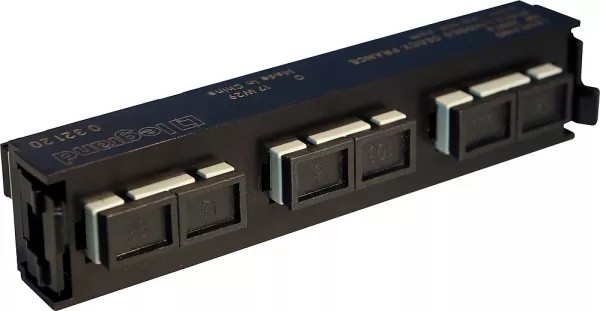 legrand-bloc fibre optique multimodes lcs� sc duplex pour 6 fibres (032120)