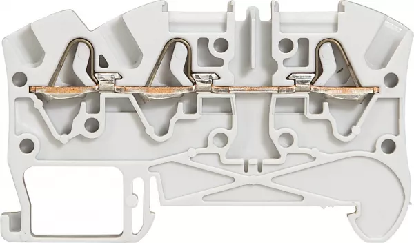 legrand-bloc jonc viking 3 � ressort - 1 jonc/3 conduct - 1entr/2 sort - gris - pas 6 (037243)