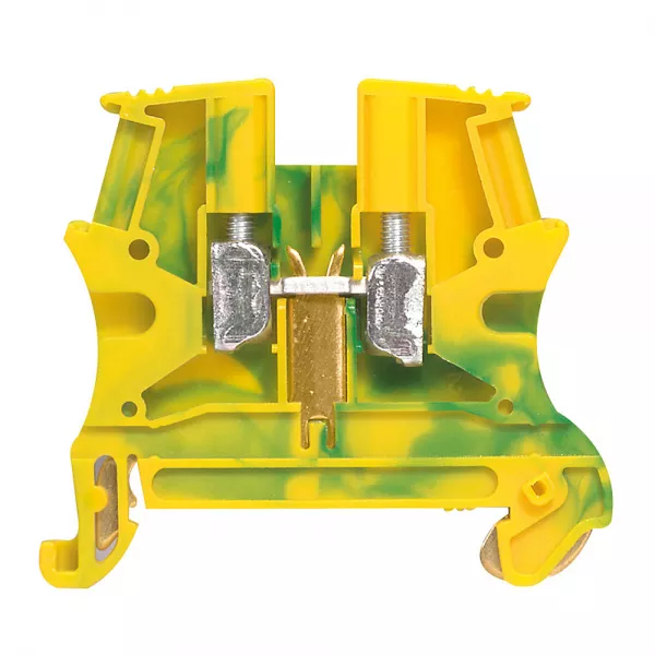 legrand-bloc jonc viking 3 � vis - 1 jonction - 1entr�e/1 sortie - vert/jaune - pas 10 (037173)