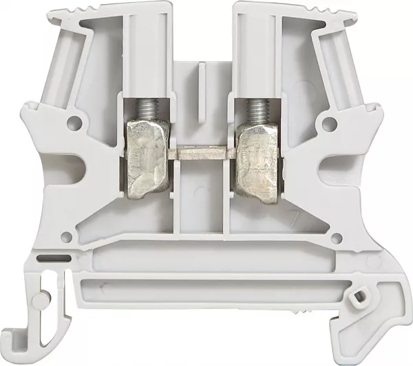 legrand-bloc jonc viking 3 � vis - 1 jonction/1 entr�e/1 sortie - gris - pas 6 (037161)