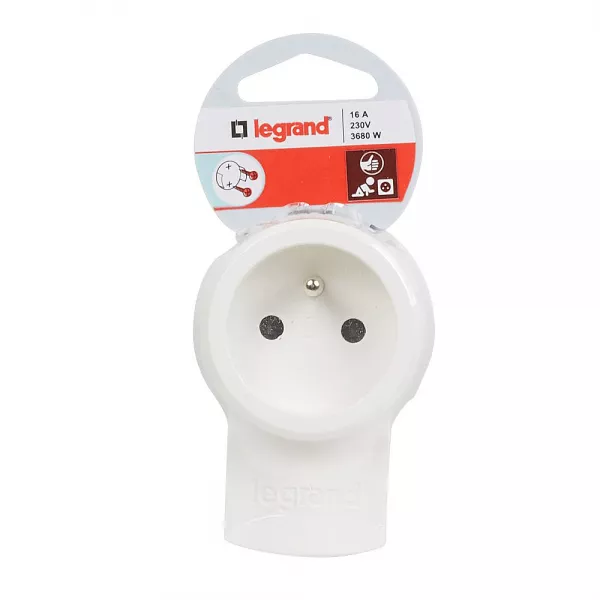 legrand-bloc monoprise standard mobile 1 prise de courant 2p+t � c�bler (050109)