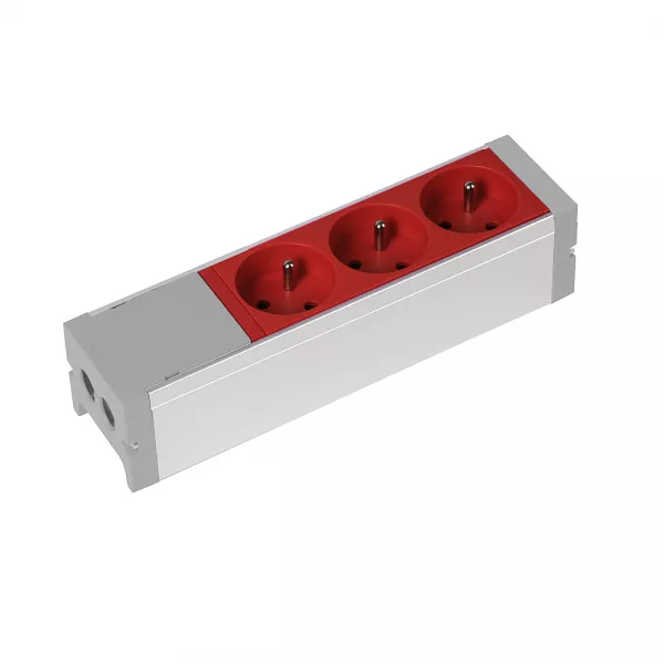 legrand-bloc nourrice �quip� de 3 prises 2p+t � d�trompage � c�bler (073403)