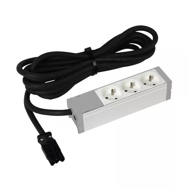 legrand-bloc nourrice �quip� de 3 prises 2p+t avec cordon � raccordement rapide (073435)