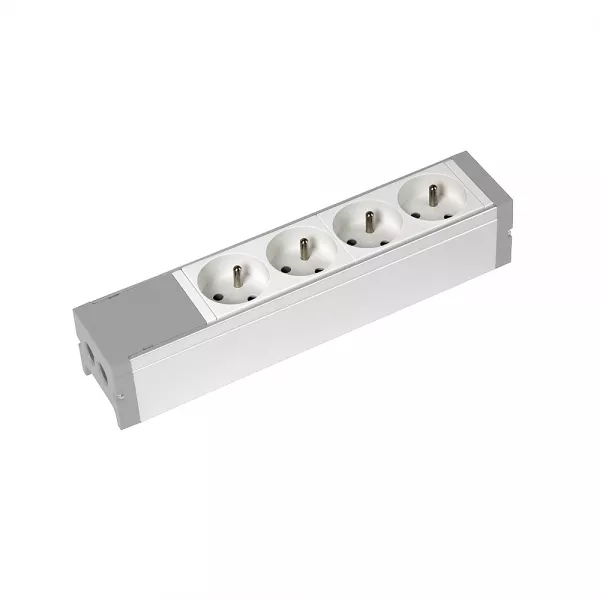 legrand-bloc nourrice �quip� de 4 prises 2p+t � c�bler (073401)