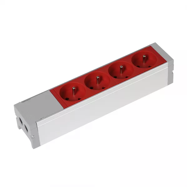 legrand-bloc nourrice �quip� de 4 prises 2p+t � d�trompage � c�bler (073404)