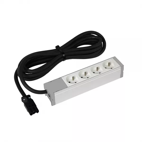 legrand-bloc nourrice �quip� de 4 prises 2p+t avec cordon � raccordement rapide (073436)