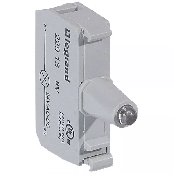 legrand-bloc pour t�te lumineuse osmoz raccordement � vis - 12-24v~/= - bleu (022913)