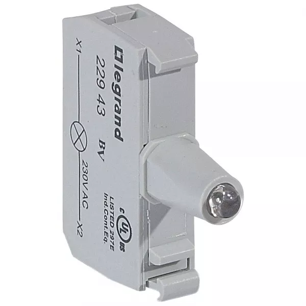 legrand-bloc pour t�te lumineuse osmoz raccordement � vis - 230v~ - bleu (022943)