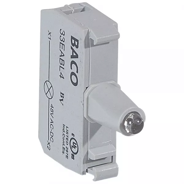 legrand-bloc pour t�te lumineuse osmoz raccordement � vis - 48v~ ou 48v= - bleu (022923)