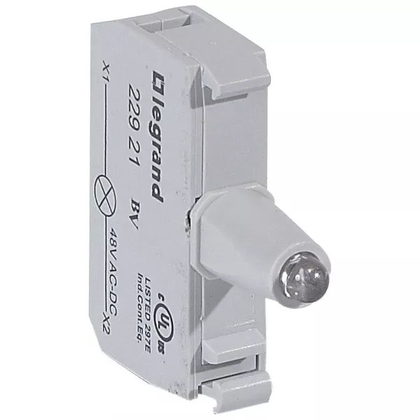 legrand-bloc pour t�te lumineuse osmoz raccordement � vis - 48v~ ou 48v= - rouge (022921)