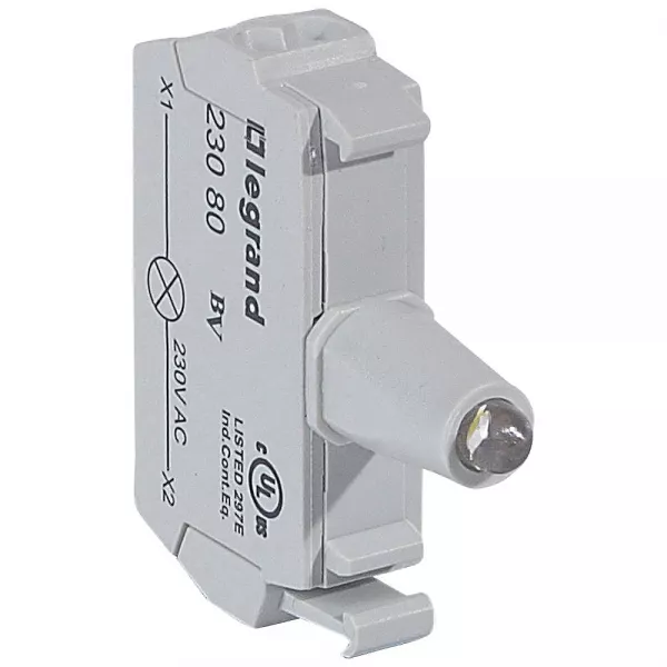 legrand-bloc pour t�te lumineuse osmoz raccordement par borne � ressort - 230v~ - blanc (023080)