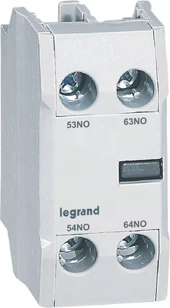 legrand-blocs de contacts auxiliaires contacteurs ctx� montage frontal 2 contacts no (416851)