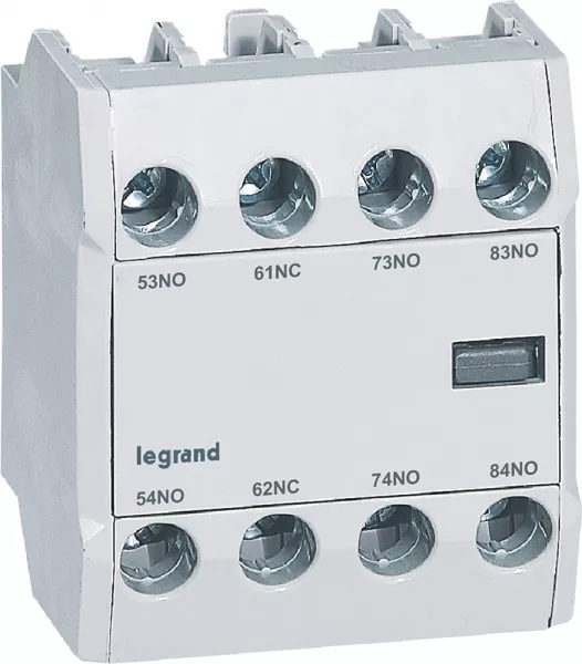 legrand-blocs de contacts auxiliaires pour contacteurs ctx� - montage frontal 3no + 1nf (416854)
