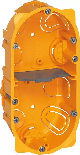 legrand-bo�te 2 postes ou 4 � 5 modules batibox pour cloisons s�ches - profondeur 40mm (080042)