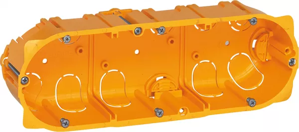 legrand-bo�te 3 postes ou 6 � 8 modules batibox pour cloisons s�ches - profondeur 50mm (080053)