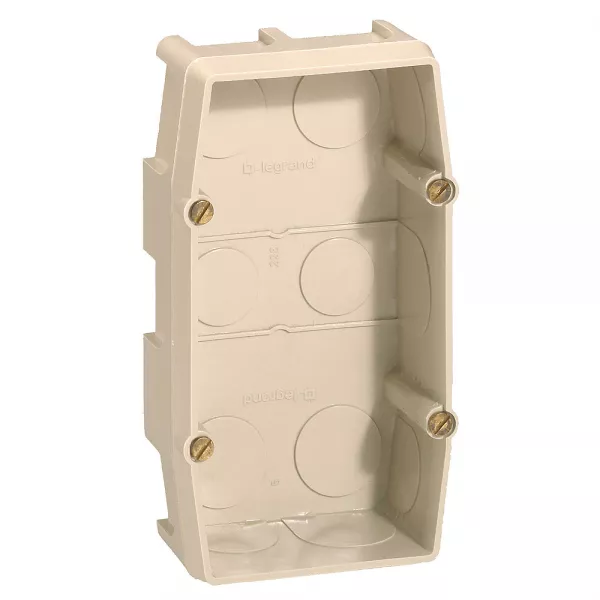 legrand-bo�te � encastrer verticale 2 postes batibox pour ma�onnerie (091925)