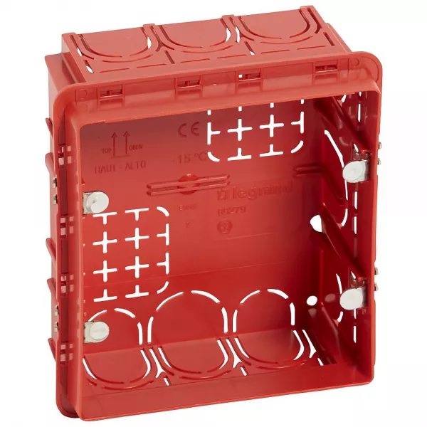 legrand-bo�te batibox ma�onnerie - �crans tactiles 3,5pouces 109x106mm - profondeur 50mm (089279)