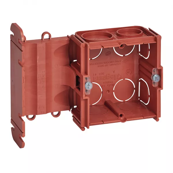 legrand-bo�te batibox ma�onnerie pour fixation sur chambranle - profondeur 40mm (080170)
