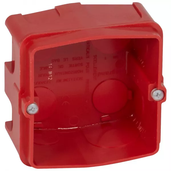 legrand-bo�te batibox ma�onnerie pour prise 20a et 32a 1 poste - profondeur 50mm (080185)