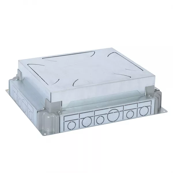legrand-bo�te d\'encastrement chape b�ton auto-ajustable pour bo�te de sol 12/18 modules (088091)