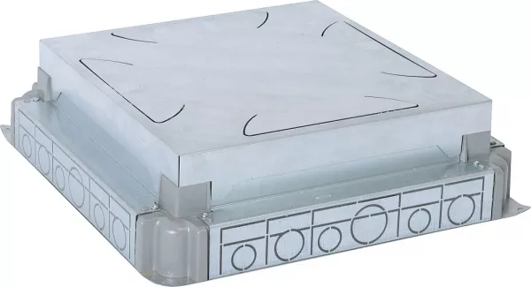 legrand-bo�te d\'encastrement chape b�ton auto-ajustable pour bo�te de sol 16/24 modules (088092)