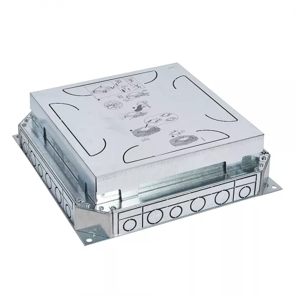 legrand-bo�te d\'encastrement pour sol b�ton pour r�f�rences 689622 , 689623 et 088056 (089604)