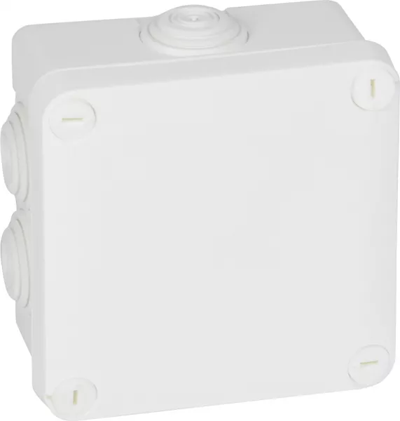 legrand-bo�te de d�rivation carr�e plexo dimensions 105x105x55mm - blanc ral9010 (092023)