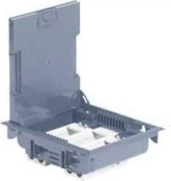 legrand-bo�te de sol � �quiper hauteur 75-105mm 12 modules - couvercle inox gris (089605)