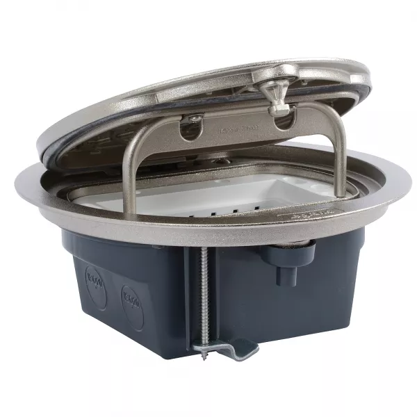 legrand-bo�te de sol ip66 4 modules avec couvercle sur charni�re - inox (088064)