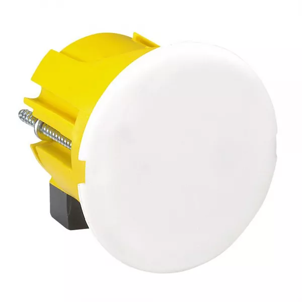 legrand-bo�te luminaire batibox cloisons s�ches avec couvercle de finition pour applique (089346)