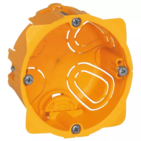 legrand-bo�te monoposte batibox pour cloisons s�ches 1 poste ou 2 modules profondeur 40 (080041)