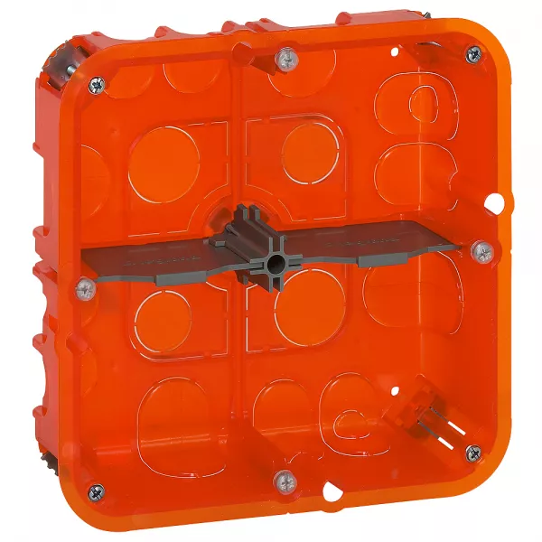 legrand-bo�te multimat�riaux batibox 2x2 postes ou 2x4 � 5 modules - profondeur 50mm (080124)