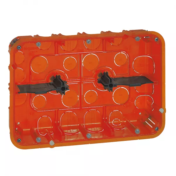legrand-bo�te multimat�riaux batibox 2x3 postes ou 2x6 � 8 modules - profondeur 50mm (080126)