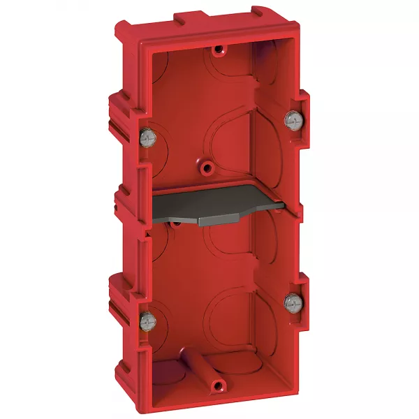 legrand-bo�te multiposte batibox ma�onnerie 2 postes ou 4 � 5 modules - profondeur 40mm (080142)