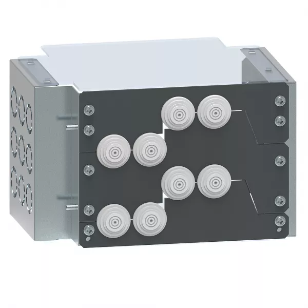 legrand-bo�tier cloisonnement forme 4 connexions arriere armoire is - h200mm xl�hp 6300 (3cvq020pis)