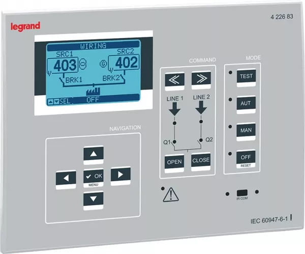 legrand-bo�tier d\'automatisme pour la gestion avanc�e de 3 disj. 8 entr�es et 7 sorties (422683)
