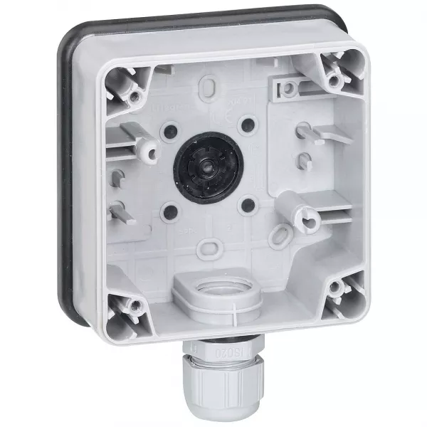legrand-bo�tier �tanche 1 poste plexo ip66 composable - gris (090491)