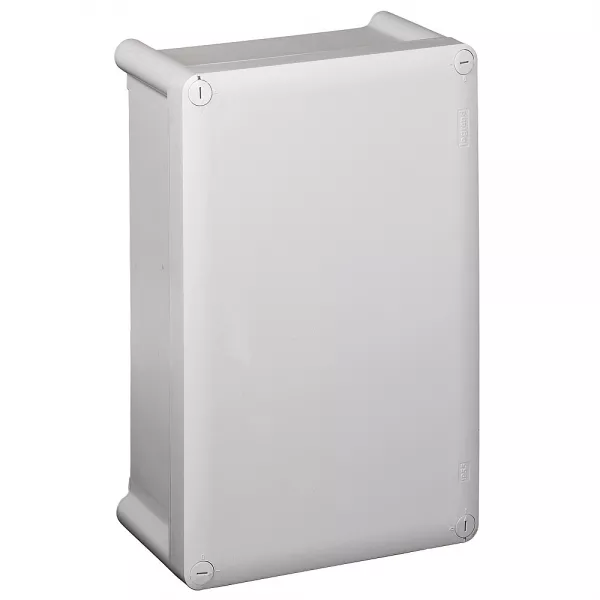 legrand-bo�tier industriel plastique ip55 ik07 couvercle opaque 310x240x124mm - ral7035 (035980)
