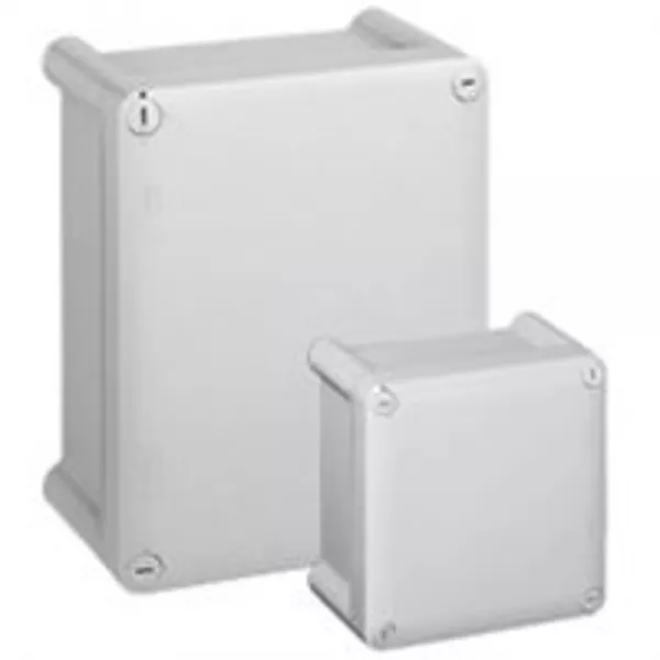 legrand-bo�tier industriel plastique ip66 ik08 - 130x75x74mm avec couvercle opaque (035007)
