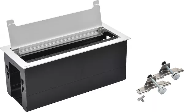 legrand-bo�tier top access incara 295mm finition m�tal - � encastrer (654870)