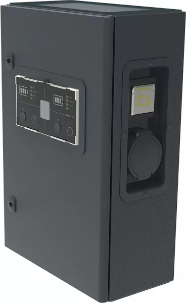 legrand-borne 2 ve mono green\'up premium 7,4kw mode 2/3 m�tal (058013)