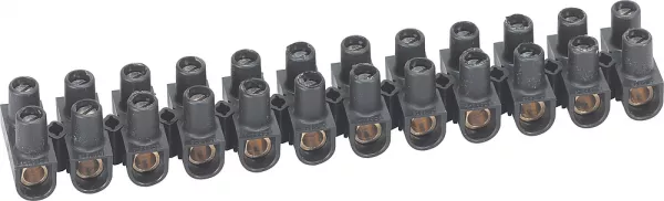 legrand-borne de raccordement nylbloc 12 plots de 25mm� - 101a - noir (098434)